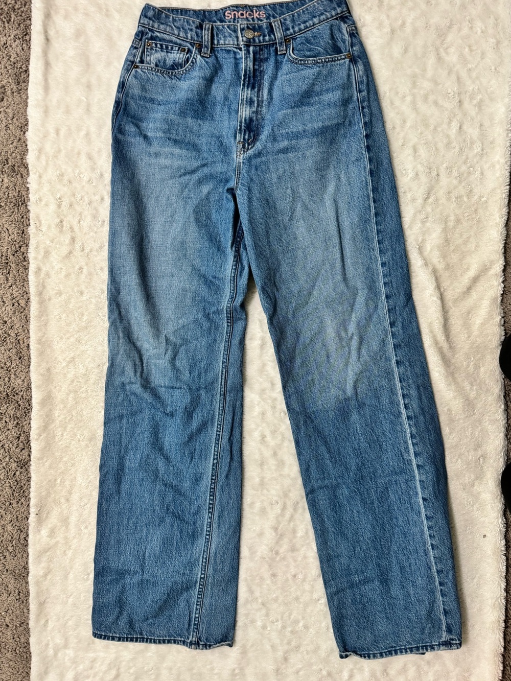MOTHER “SNACKS” Revolve SAVORY HEEL DELICIOUS WASH Jeans : HIGH WAISTED MEMORIES - Picture 4 of 16